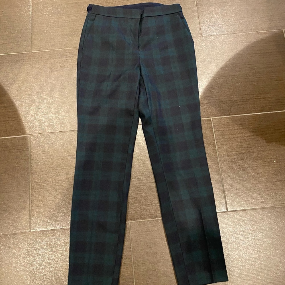 Zara plaid trouser leggings